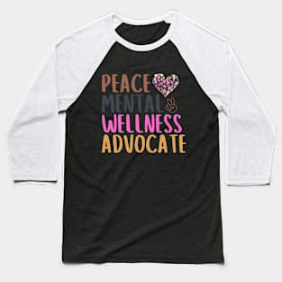 Wellness advocate Baseball T-Shirt